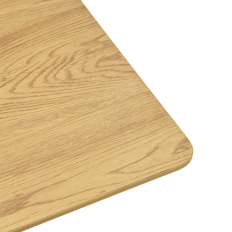 Laila Rectangular Dining Table [Dark Grey Marble] [Wood][160cm]