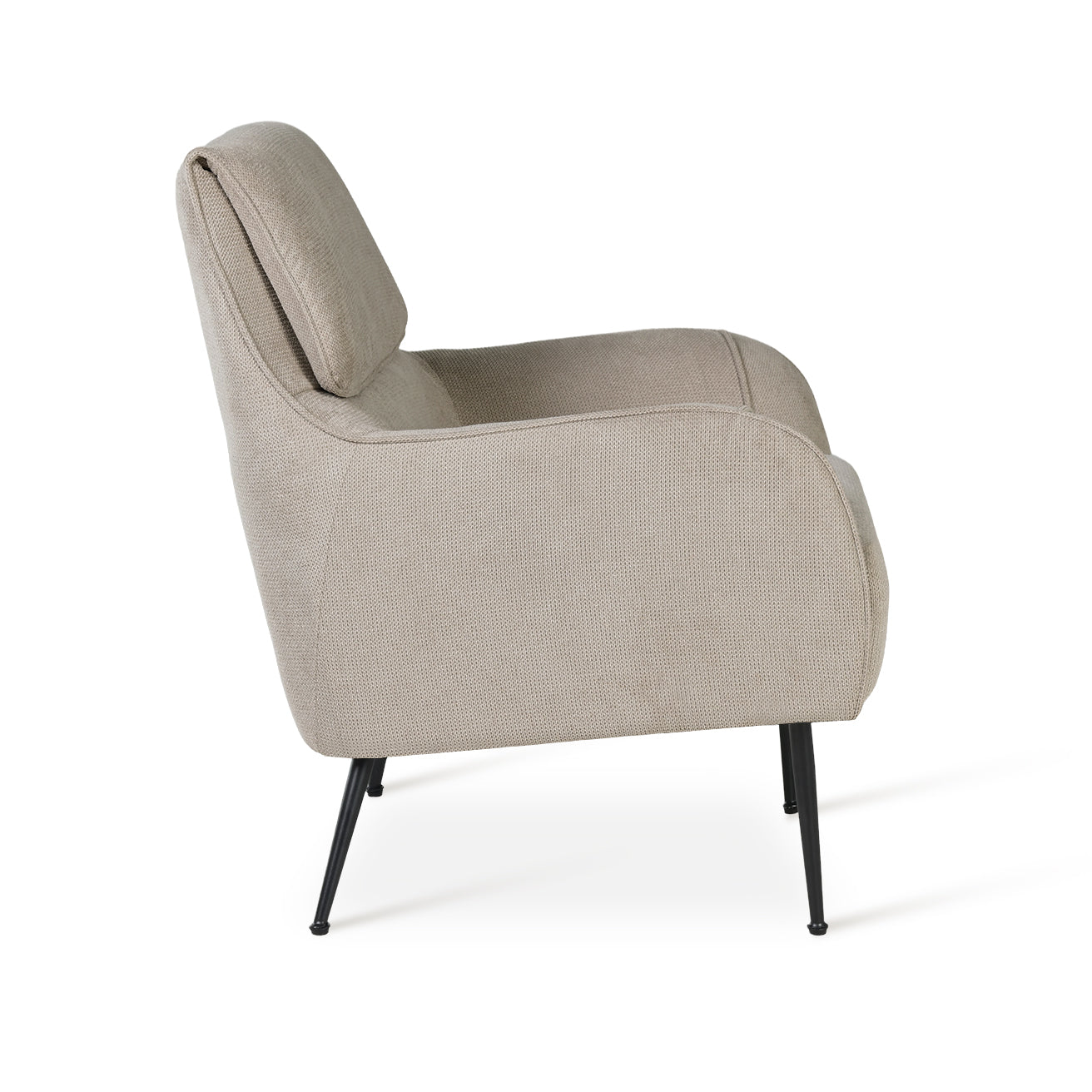 Isis Lounge Chair [Linen Fabric]