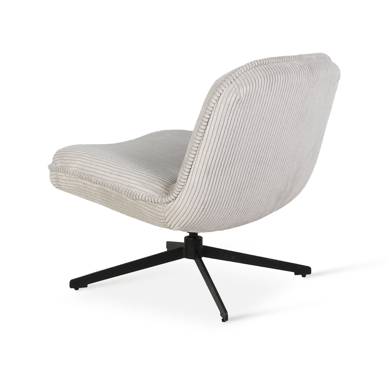 Leora Swivel Lounge Chair [Velvet]