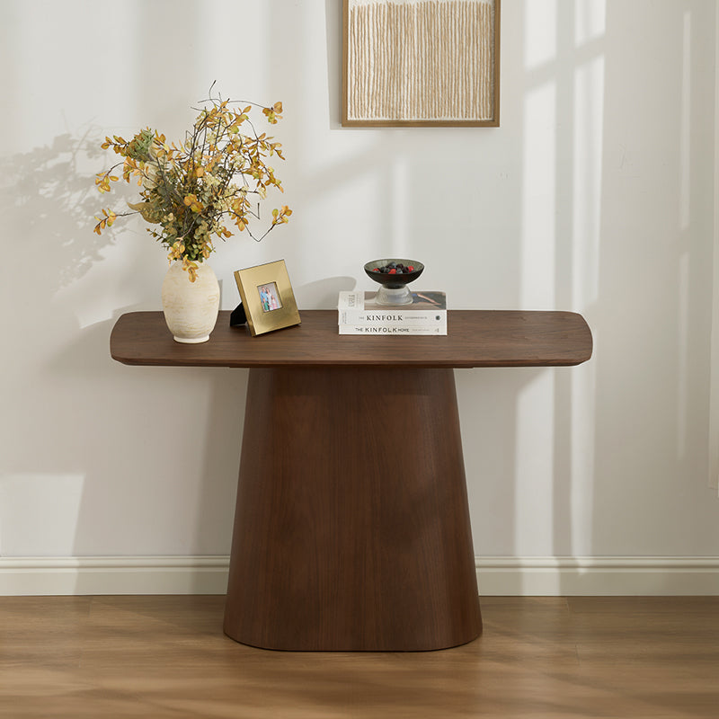 Zuri | Rectangular Side Table with Wood Finish Veneer (120 cm)