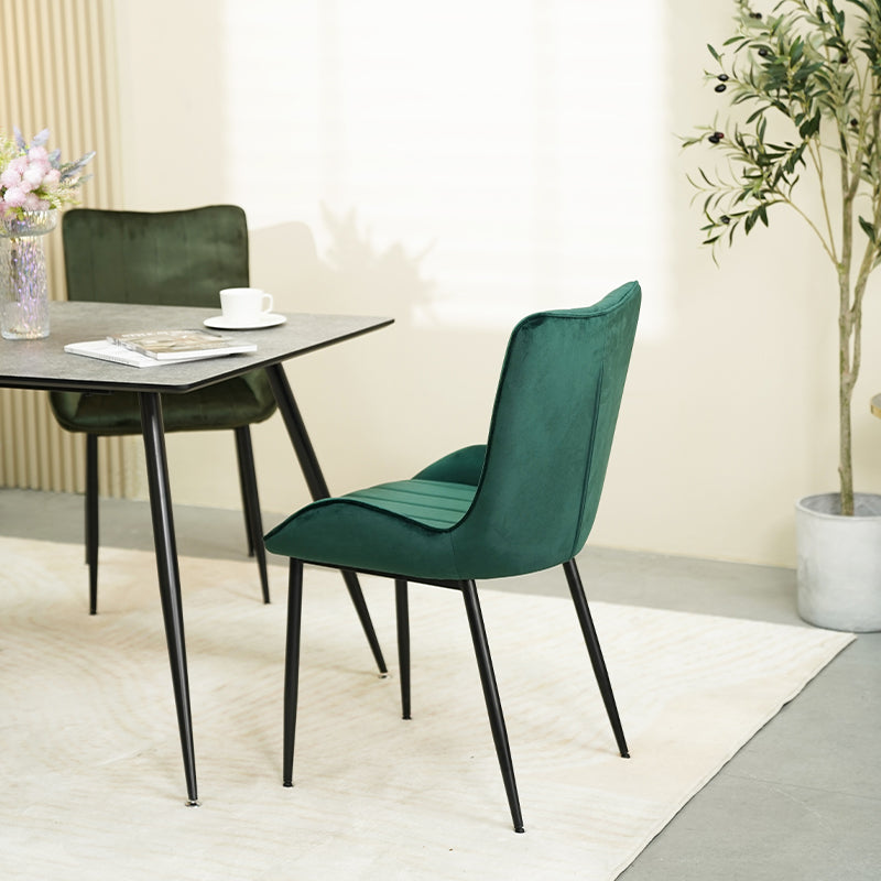 ofcasa, Edith dining chairs, green dining chairs, green velvet, velvet dining chairs, chairs for sale, comfy chair, cheap dining chairs, green office chair, velvet chairs, green chair, ofcasafurniture, ofcasachairs, ofcasa discount, ofcasa dining chairs, ofcasa uk