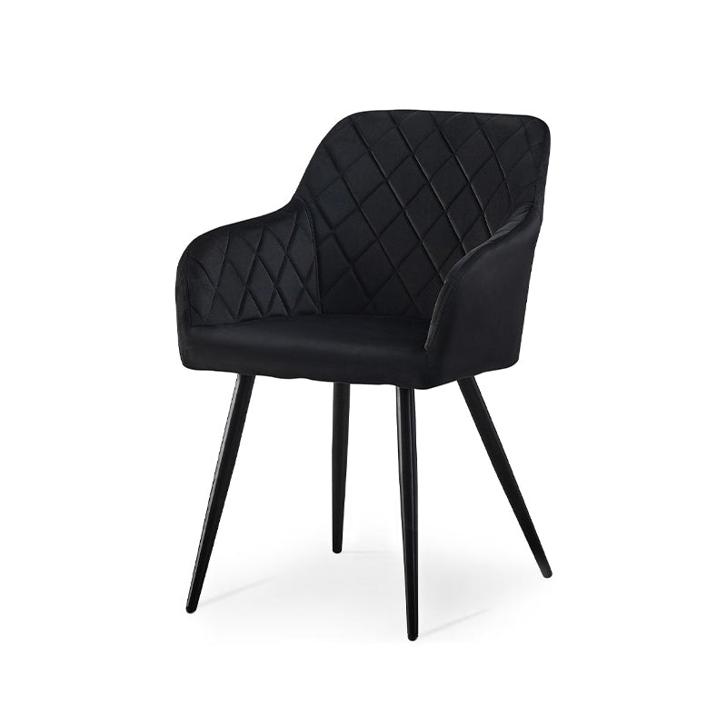 Zina ember black store dining chair